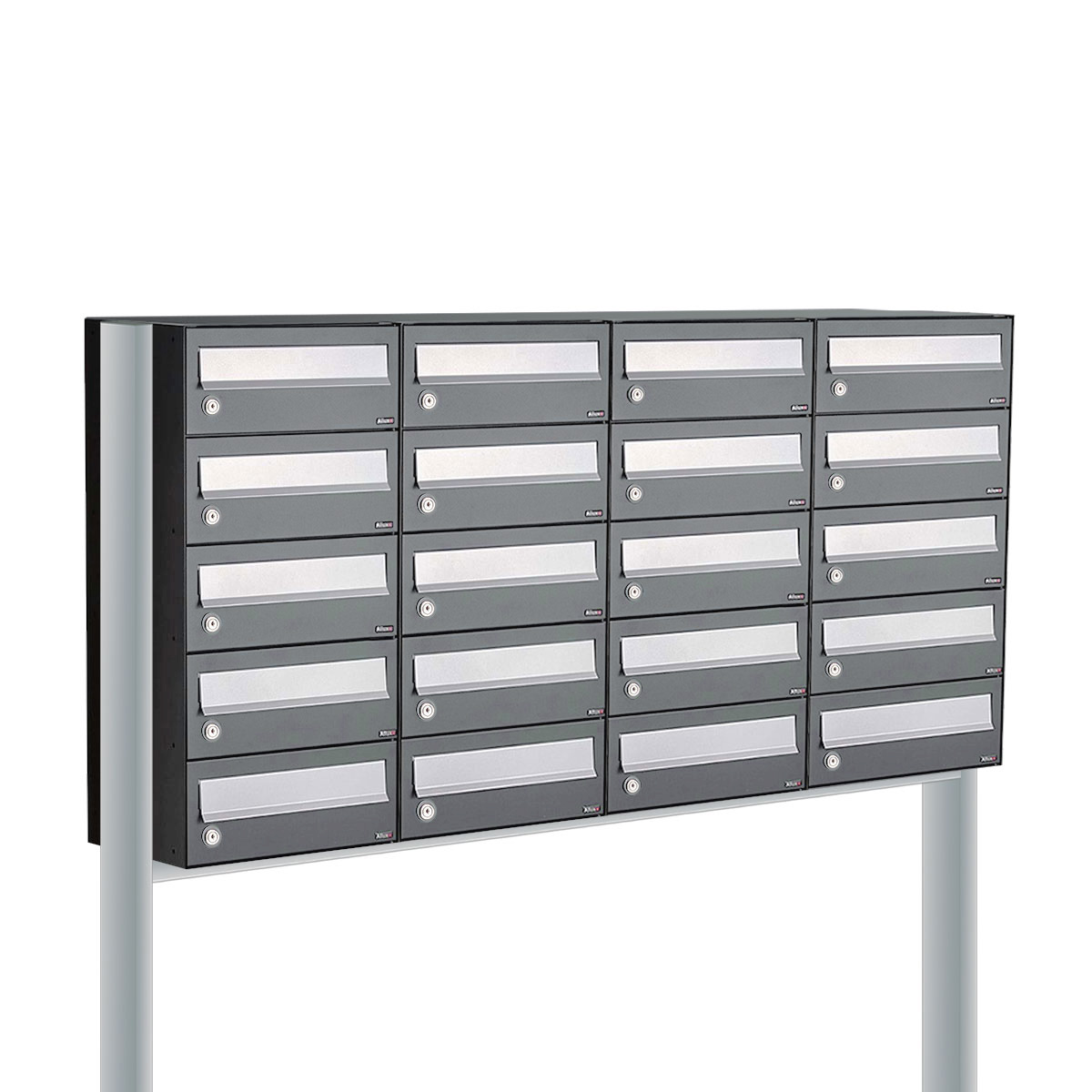 40030065_4x5s Hive set 4-breed, 5-hoog op statief antraciet