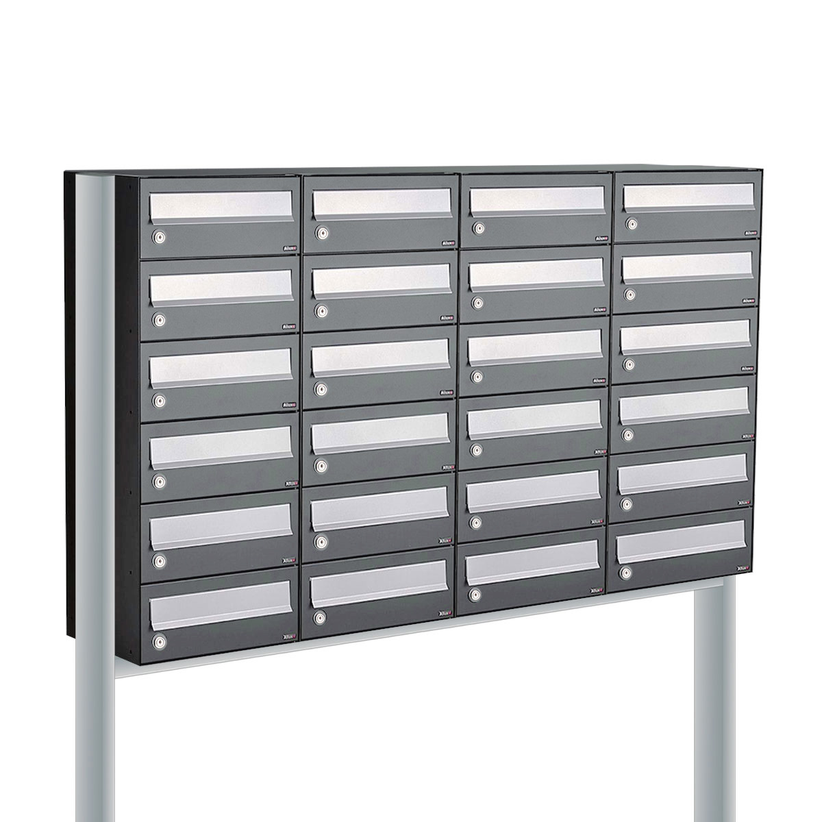 40030065_4x6s Hive set 4-breed, 6-hoog op statief antraciet