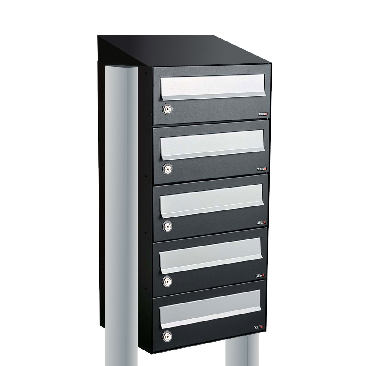 HIVE SET 1-BREED, 5-HOOG MET DAK OP STATIEF ZWART HIVE SET 1-BREED, 5-HOOG MET DAK OP STATIEF ZWART