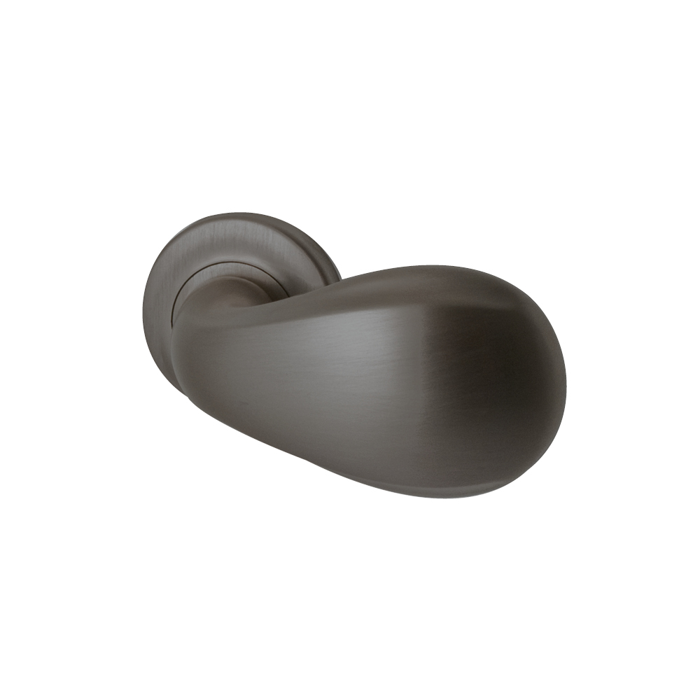 95400035 Knopkruk Golf rond Artax rozet PVD gun metal