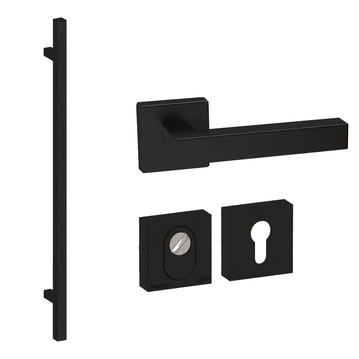 N1902867 VOORDEURSET VIERKANT MET TORONTO 1160 PUURZWART