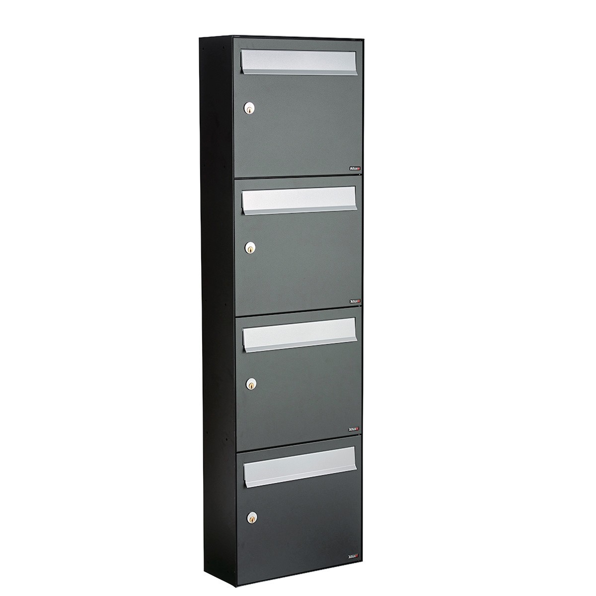 Brievenbus systeem Flow Brievenbus Flow 4-hoog antraciet