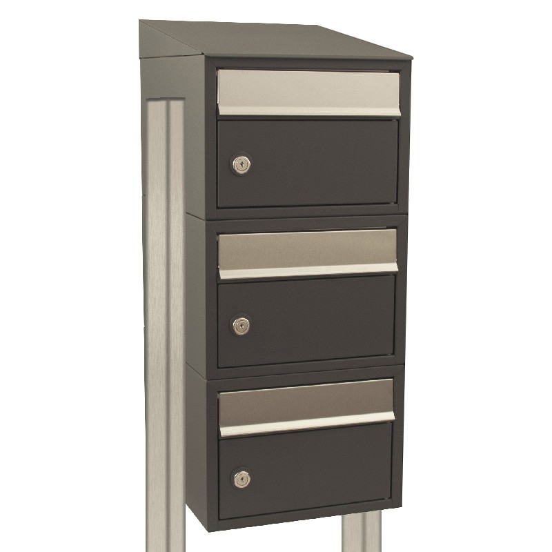 40215065_1x3ds.jpg Brick 3-hoog met dak op statief antraciet