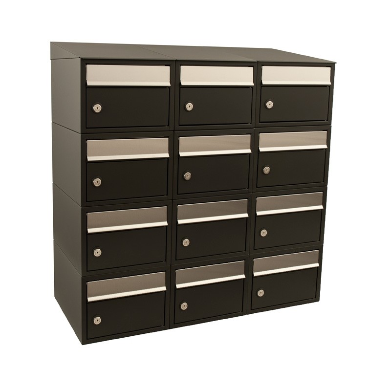 40215070_3x4d.jpg Brick 3-breed, 4-hoog met dak zwart