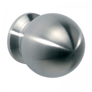 MEUBELKNOP KOGEL MET VOET INOX MEUBELKNOP KOGEL MET VOET INOX