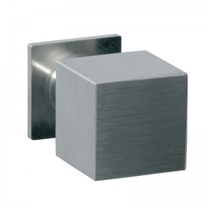 MEUBELKNOP KUBE OP VOET INOX MEUBELKNOP KUBE OP VOET INOX
