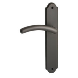 Deurkruk milano pvd grafiet links