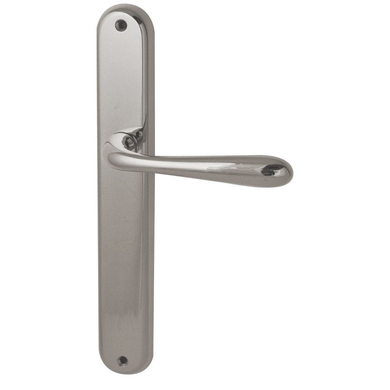 Deurkruk Baia PVD Glans Nikkel rechts Deurkruk Baia PVD Glans Nikkel rechts