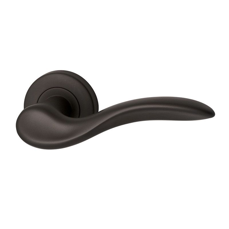 Deurkruk ASIA PUURZWART rechts Deurkruk ASIA PUURZWART rechts