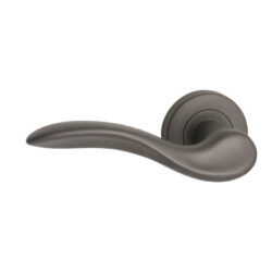 deurkruk ASIA PVD GRAFIET links