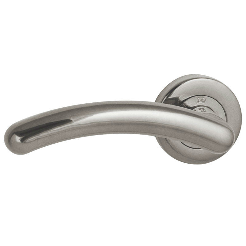 Deurkruk Milano PVD Glans Nikkel links Deurkruk Milano PVD Glans Nikkel links