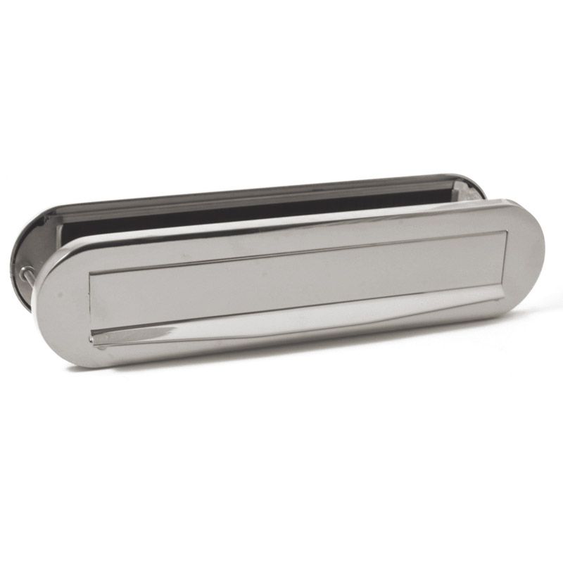 RONALD PVD GLANS NIKKEL 330X79MM RONALD PVD GLANS NIKKEL 330X79MM