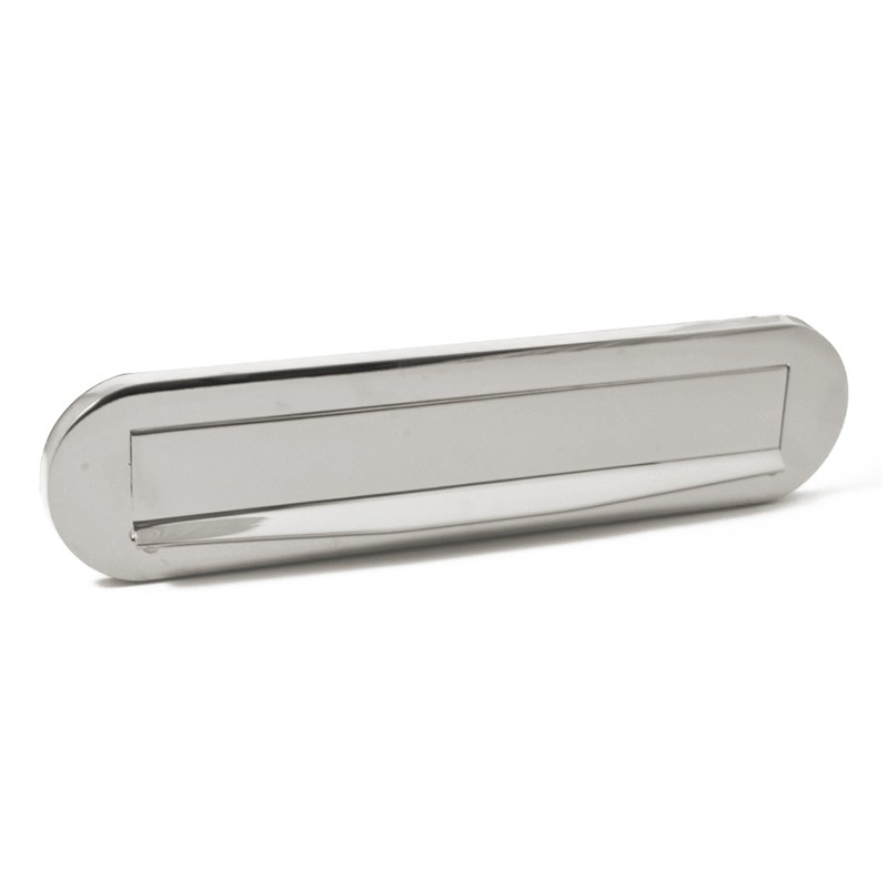 RONALD PVD GLANS NIKKEL 330X79MM RONALD PVD GLANS NIKKEL 330X79MM